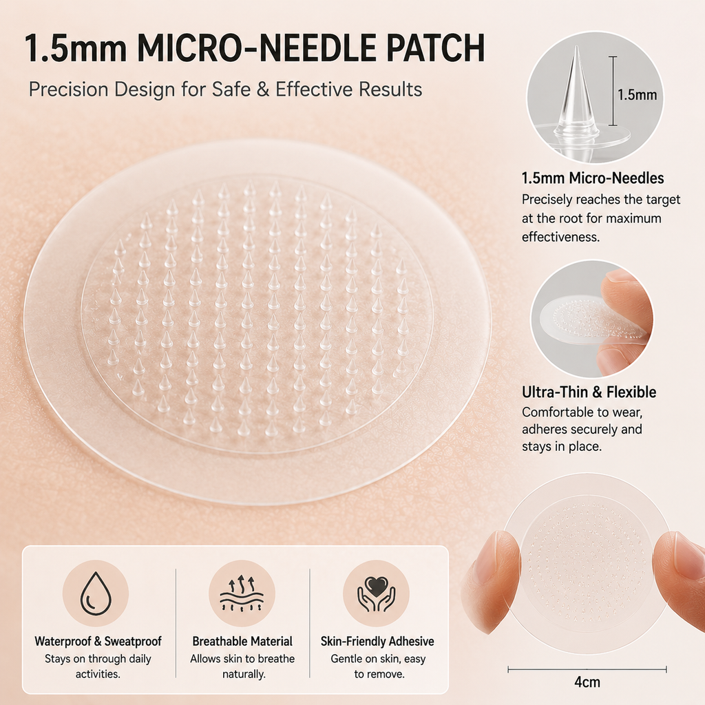 🚩TopSpire®🔥🐟Advanced Microneedle Skin Tag Removal Patch for Fast, Visible Results